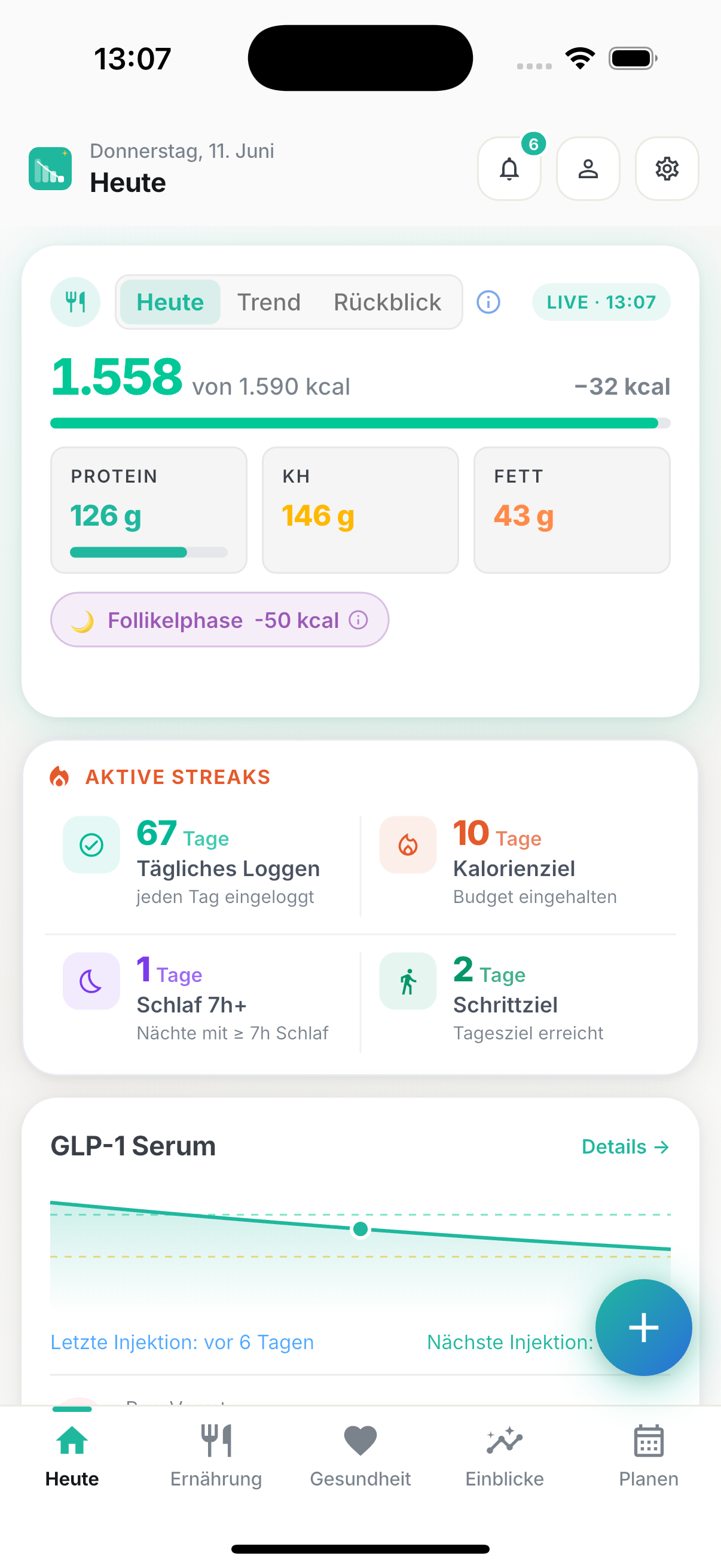 Good Numbers Dashboard